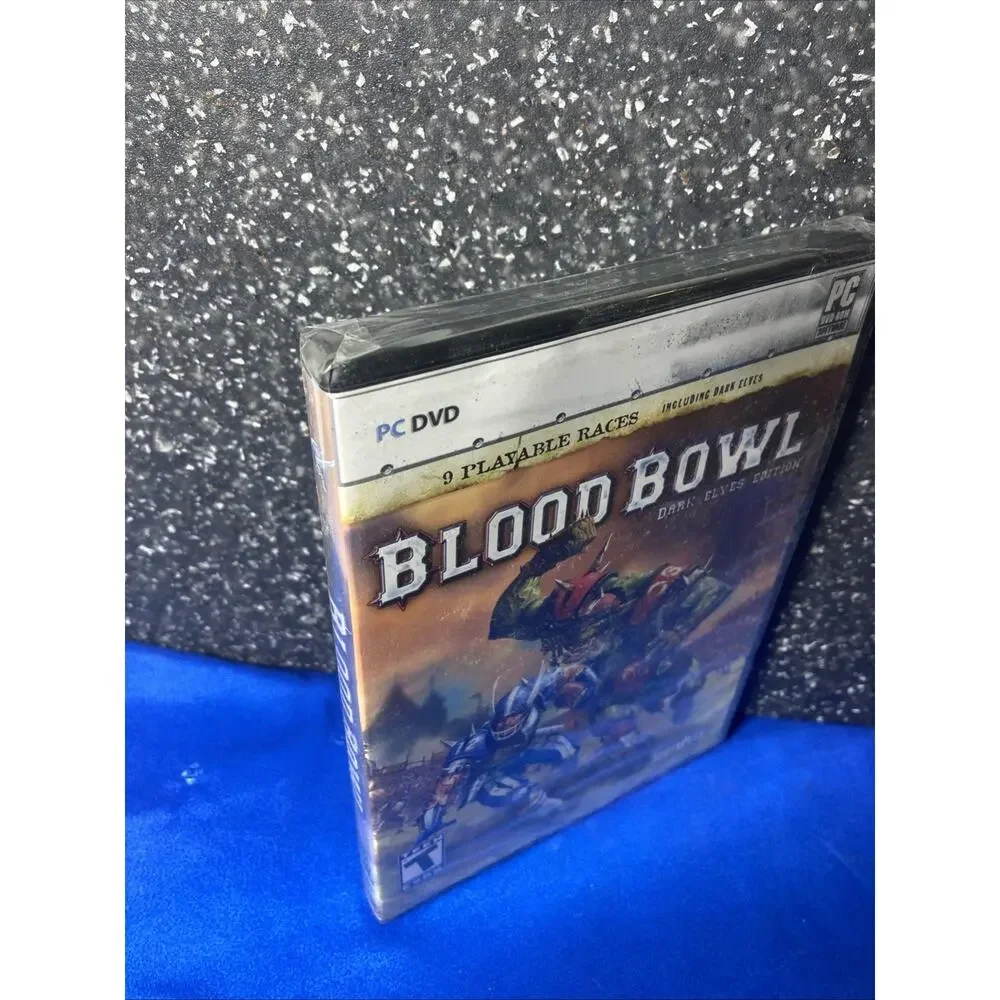 Blood Bowl Dark Elves Edition PC DVD ROM, New Sealed